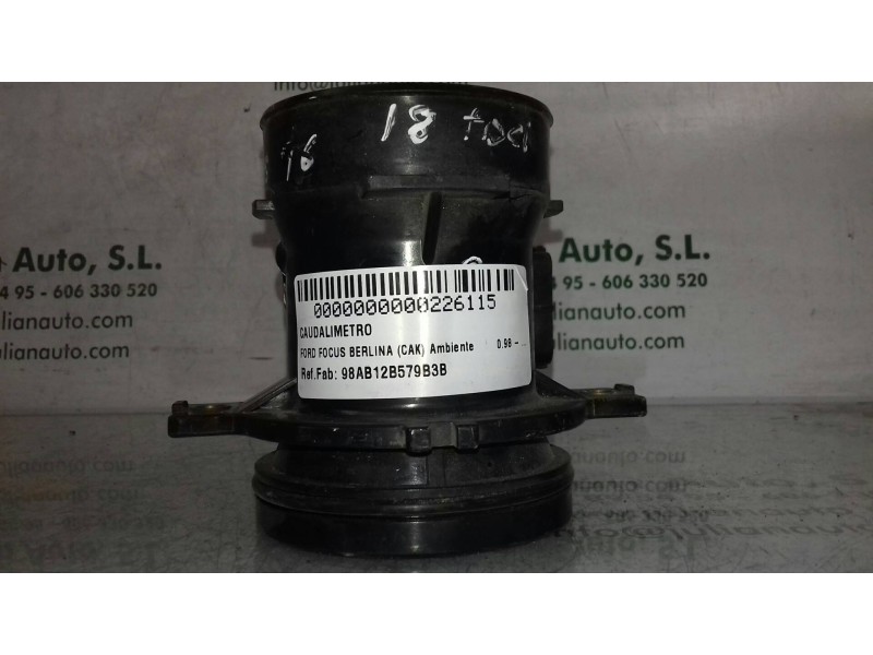 Recambio de caudalimetro para ford focus berlina (cak) ambiente referencia OEM IAM 98AB12B579B3B AFH60 13 6 PINES