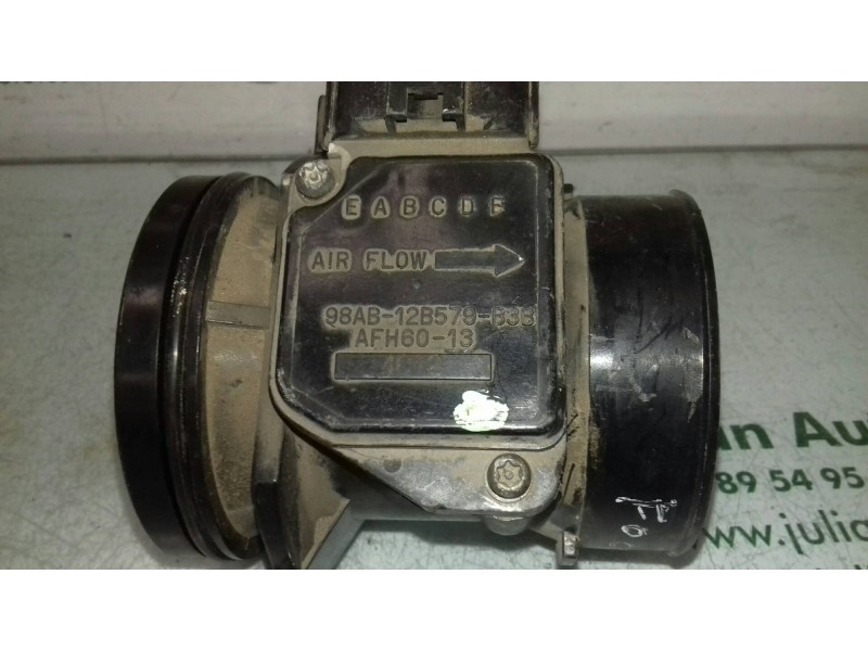 Recambio de caudalimetro para ford focus berlina (cak) ambiente referencia OEM IAM 98AB12B579B3B AFH60 13 6 PINES