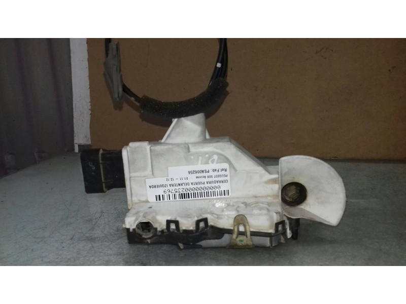 Recambio de cerradura puerta delantera izquierda para peugeot 508 access referencia OEM IAM PSA006256 2052M0512J1 A03860