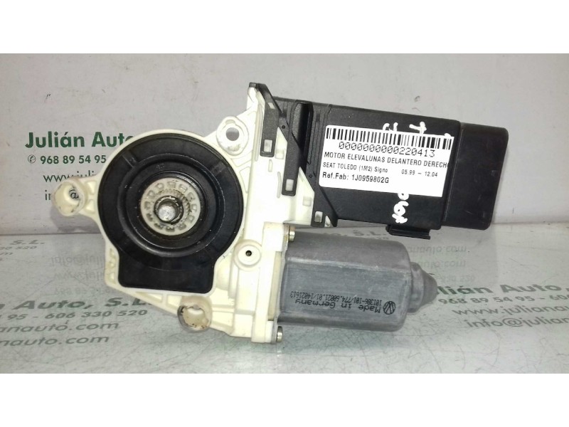 Recambio de motor elevalunas delantero derecho para seat toledo (1m2) signo referencia OEM IAM 1J0959802G 101478202 