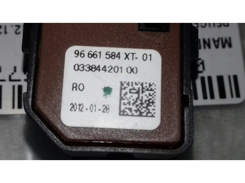 Recambio de mando multifuncion para peugeot 508 access referencia OEM IAM 96661584XT01 03384420100 