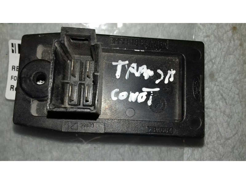 Recambio de resistencia calefaccion para ford transit connect (tc7) furg. referencia OEM IAM 3M5H18B647BA  2 + 2 PINES