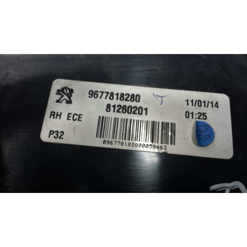 Recambio de piloto trasero derecho interior para peugeot 308 access referencia OEM IAM 9677818280 81260201 INT-PORTON