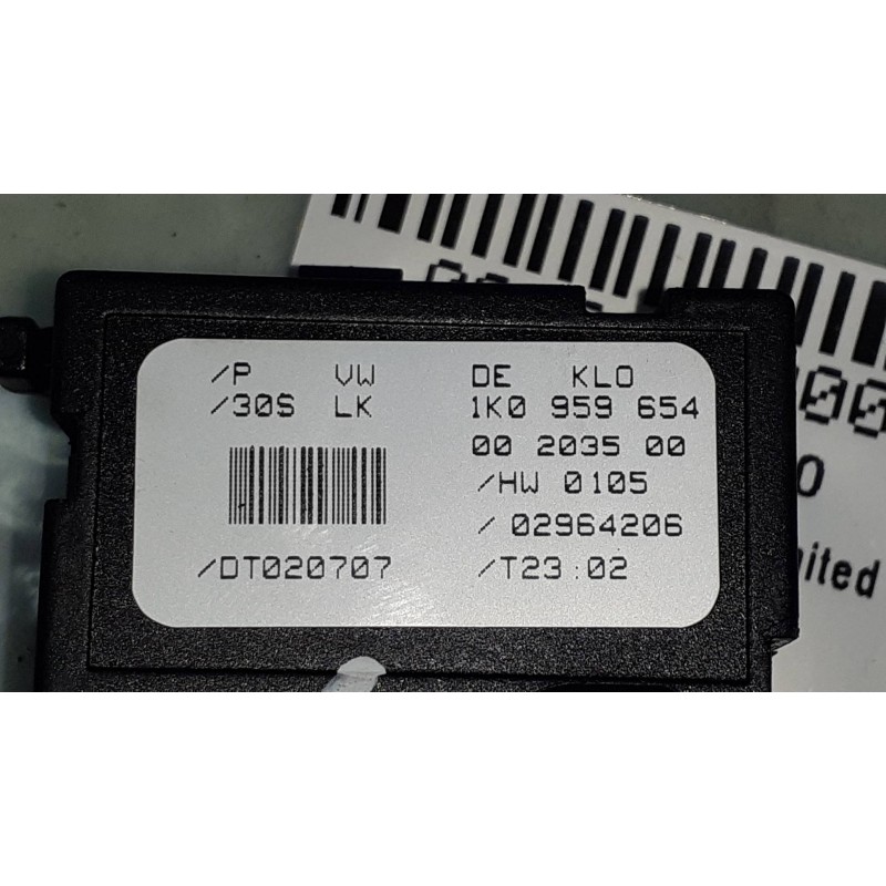 Recambio de modulo electronico para audi a3 (8p) 1.9 tdi e limited edition referencia OEM IAM 1KO959654 00203500 