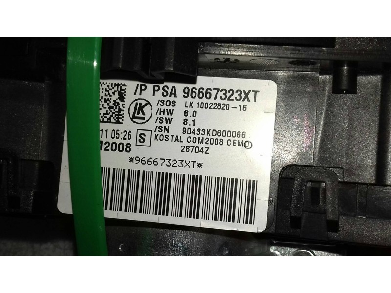 Recambio de mando luces para citroen c3 attraction referencia OEM IAM 96667323XT  COM2008