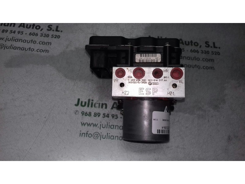 Recambio de abs para audi a4 berlina (8e) 2.0 tdi 16v (103kw) referencia OEM IAM 0265234336 8E0614517AK 0265950474