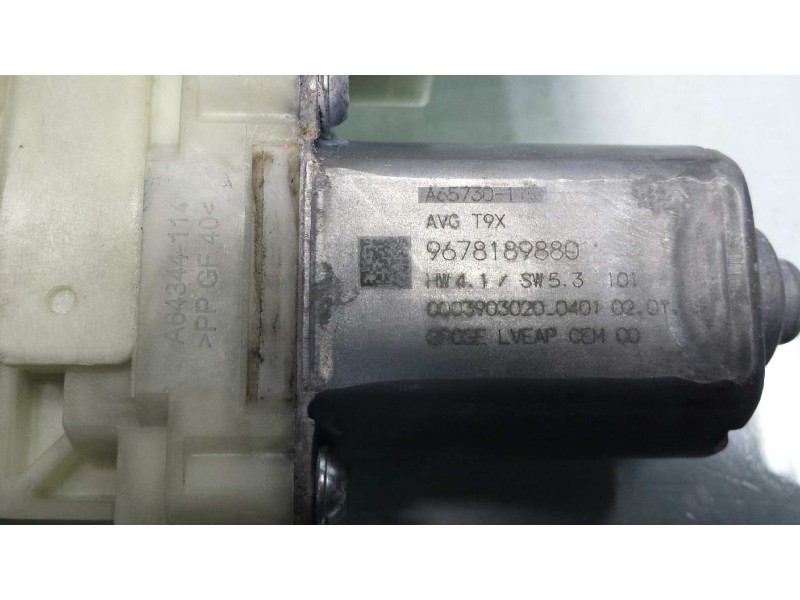 Recambio de motor elevalunas delantero izquierdo para peugeot 308 access referencia OEM IAM 9678189880 A65730115 A3897110