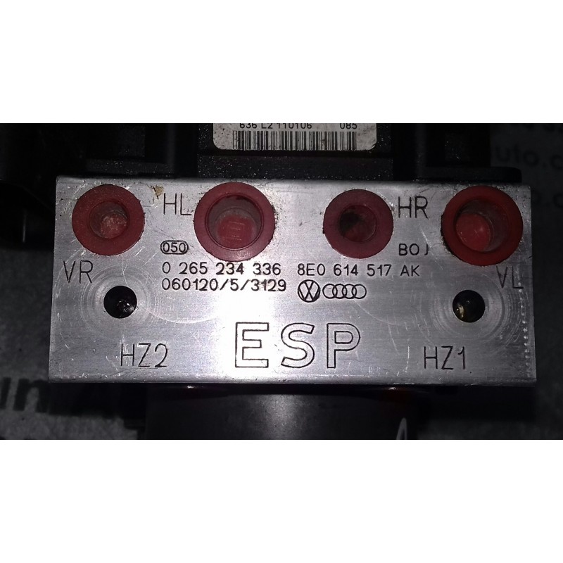 Recambio de abs para audi a4 berlina (8e) 2.0 tdi 16v (103kw) referencia OEM IAM 0265234336 8E0614517AK 0265950474