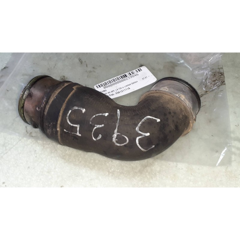 Recambio de tubo para audi a3 (8p) 1.9 tdi e limited edition referencia OEM IAM 038131111A  ADMISION TURBO