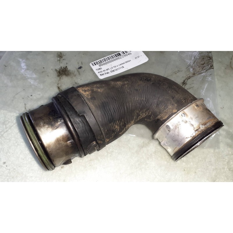 Recambio de tubo para audi a3 (8p) 1.9 tdi e limited edition referencia OEM IAM 038131111A  ADMISION TURBO