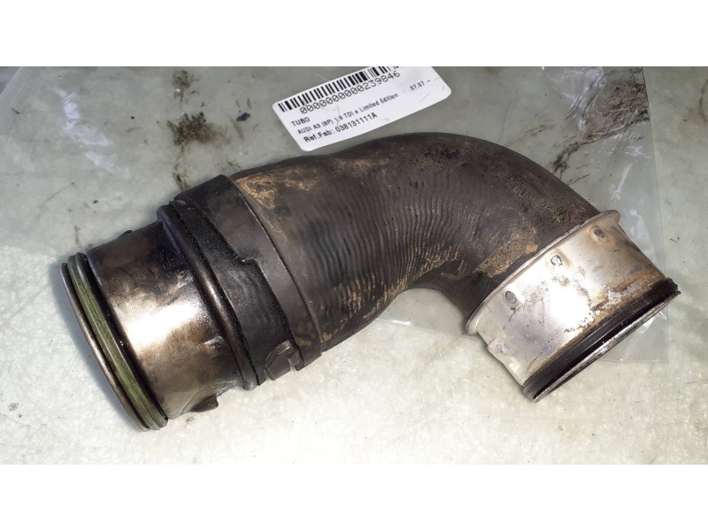 Recambio de tubo para audi a3 (8p) 1.9 tdi e limited edition referencia OEM IAM 038131111A  ADMISION TURBO