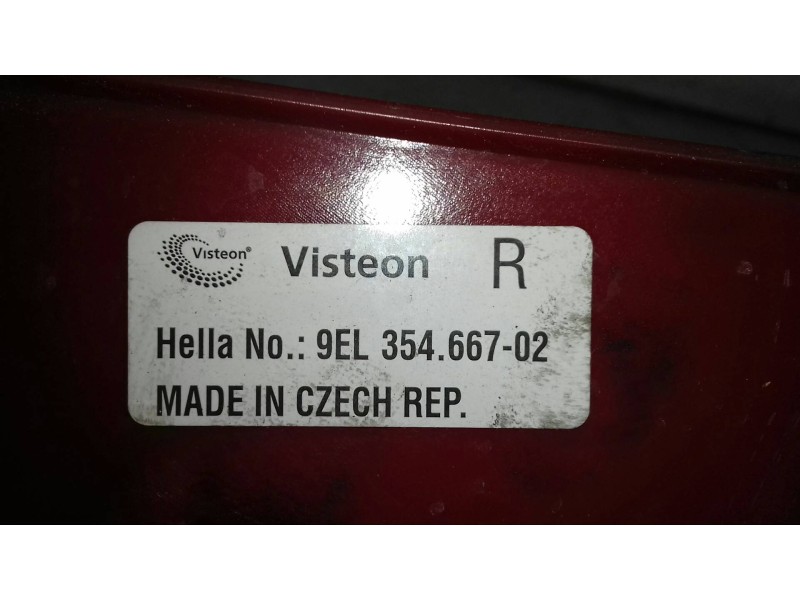 Recambio de piloto trasero derecho para ford fiesta (cb1) trend referencia OEM IAM 9EL35466702  VISTEON