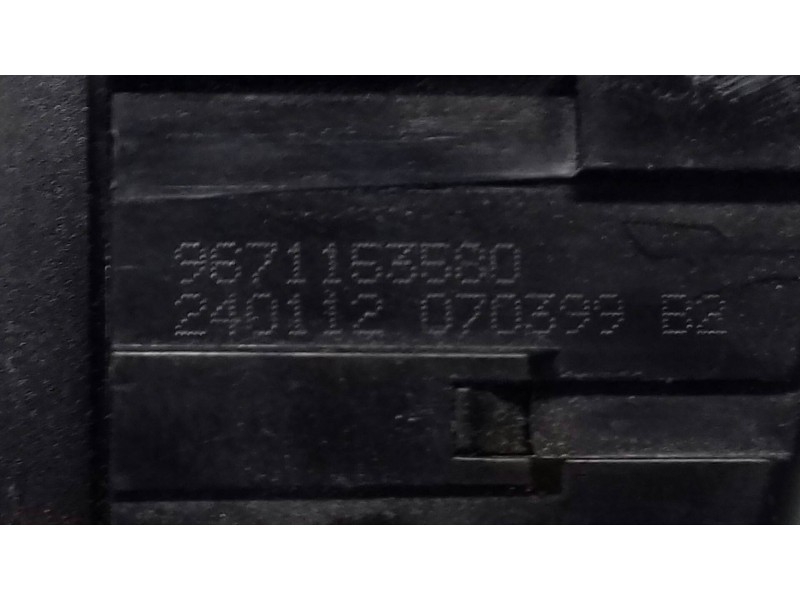 Recambio de cerradura maletero / porton para peugeot 508 access referencia OEM IAM 9671153580  CONECTOR 3 PINES