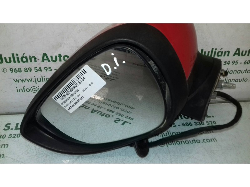 Recambio de retrovisor izquierdo para ford fiesta (cb1) trend referencia OEM IAM RH4201012 4201012 ELECTRICO