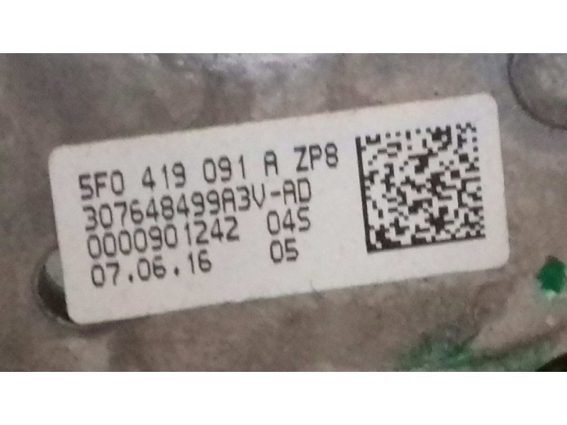 Recambio de volante para seat leon (5f1) reference plus referencia OEM IAM 5F0419091AZP8   Recambio de volante para seat leon (5f1) reference plus referencia OEM IAM 5F0419091AZP8