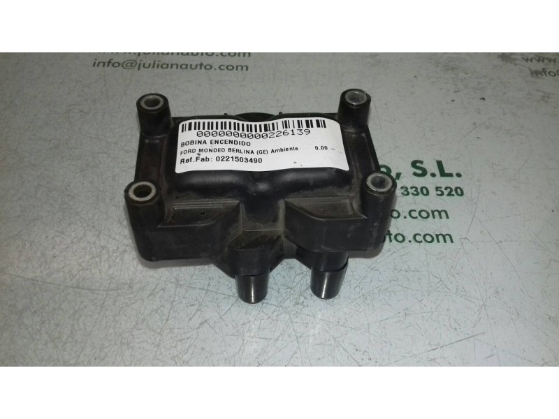 Recambio de bobina encendido para ford mondeo berlina (ge) ambiente referencia OEM IAM 0221503490 BOSCH 3 PINES