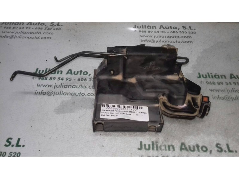 Recambio de cerradura puerta delantera izquierda para hyundai coupe (j2) 1.6 fx coupe referencia OEM IAM PPT30  ELECTRICA