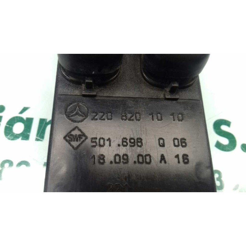 Recambio de mando elevalunas delantero izquierdo para mercedes-benz clase s (w220) berlina referencia OEM IAM 2208201010 501698 