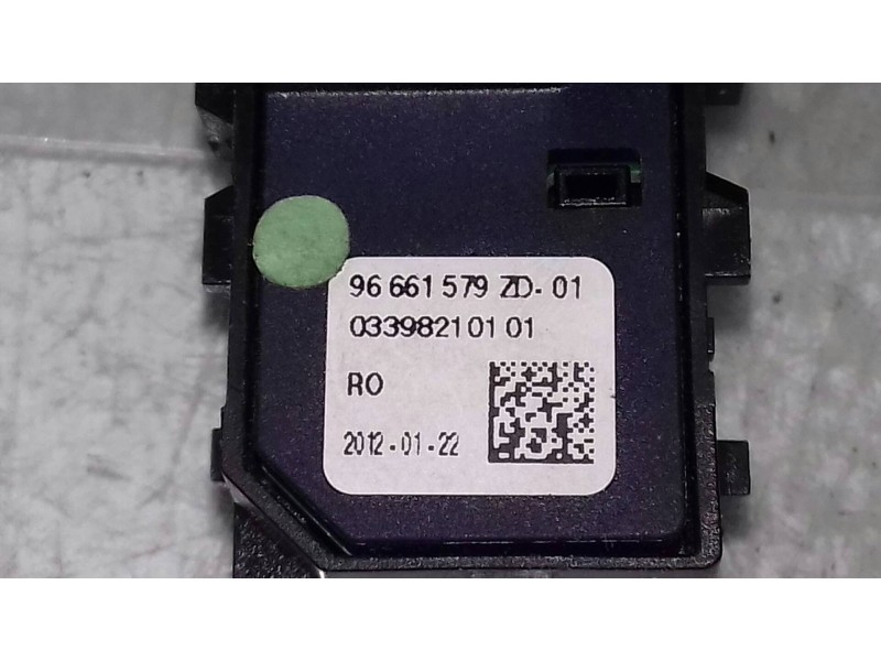 Recambio de interruptor para peugeot 508 access referencia OEM IAM 96661579ZD CONECTOR 8 PINES ESP OFF