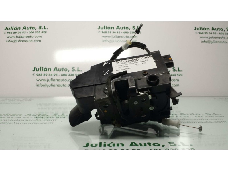 Recambio de cerradura puerta delantera izquierda para peugeot 308 access referencia OEM IAM 9807954380  