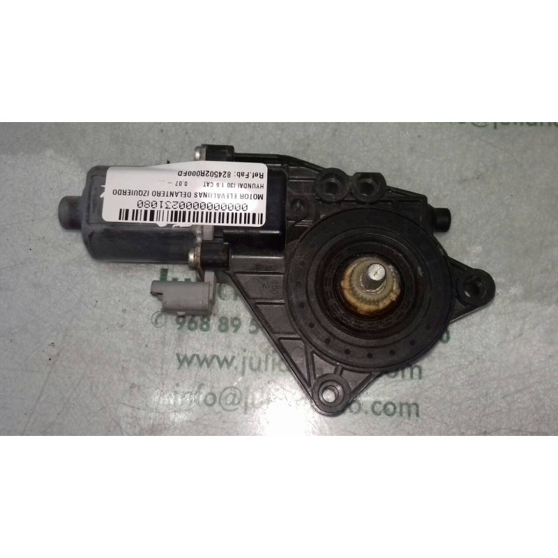 Recambio de motor elevalunas delantero izquierdo para hyundai i30 1.6 cat referencia OEM IAM 824502R000FD  2 PINES