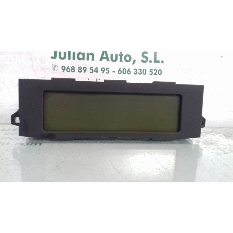 Recambio de pantalla multifuncion para citroen c5 berlina premier (e) referencia OEM IAM 9651059680  