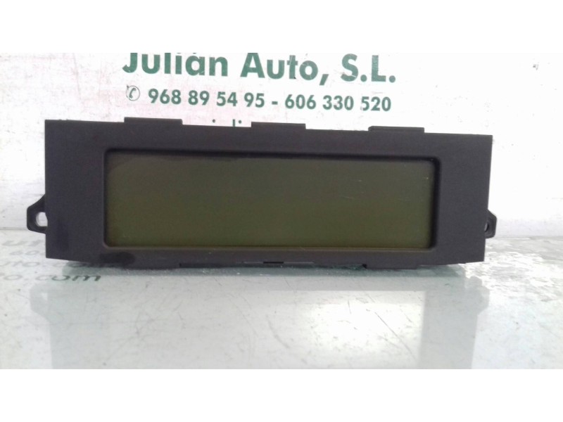 Recambio de pantalla multifuncion para citroen c5 berlina premier (e) referencia OEM IAM 9651059680  