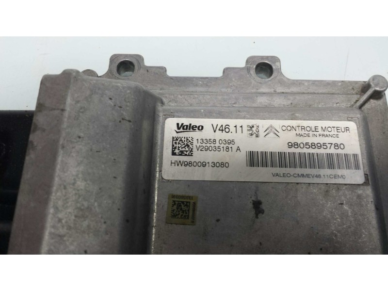 Recambio de centralita motor uce para peugeot 308 access referencia OEM IAM 9805895780 133580395 KIT - VALEO