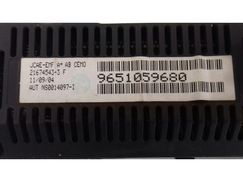 Recambio de pantalla multifuncion para citroen c5 berlina premier (e) referencia OEM IAM 9651059680  