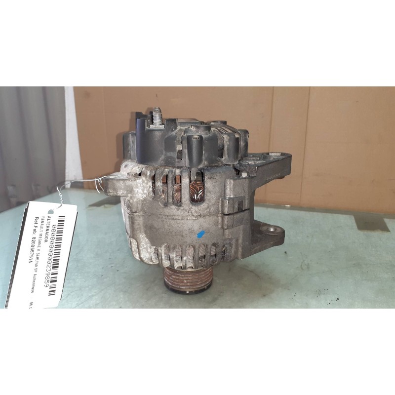 Recambio de alternador para renault megane ii berlina 5p authentique referencia OEM IAM 8200667614 VALEO 