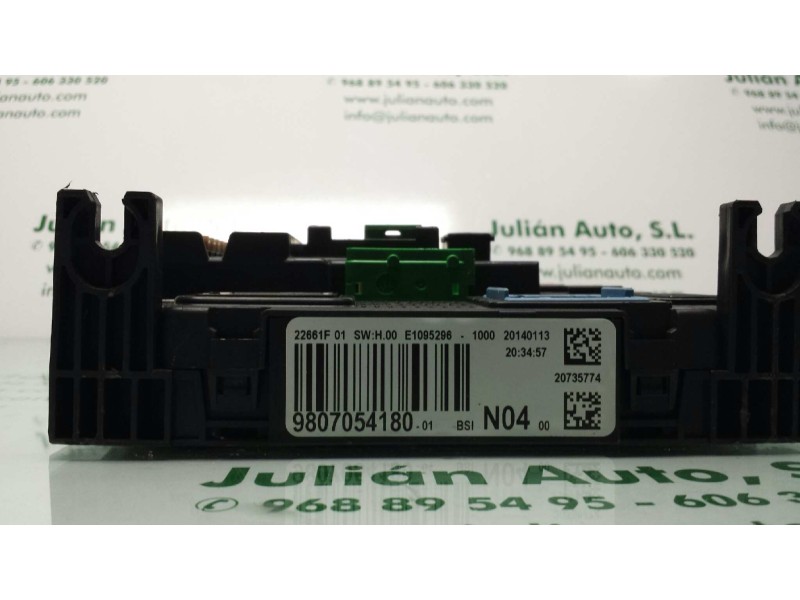 Recambio de centralita motor uce para peugeot 308 access referencia OEM IAM 9805895780 133580395 KIT - VALEO