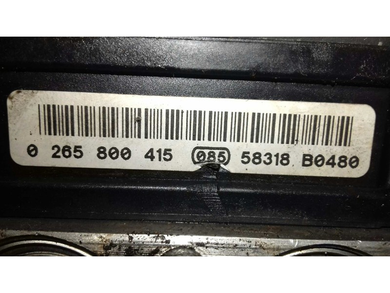 Recambio de abs para citroen xsara picasso 2.0 hdi exclusive referencia OEM IAM 9655045780 0265231522 BOSCH