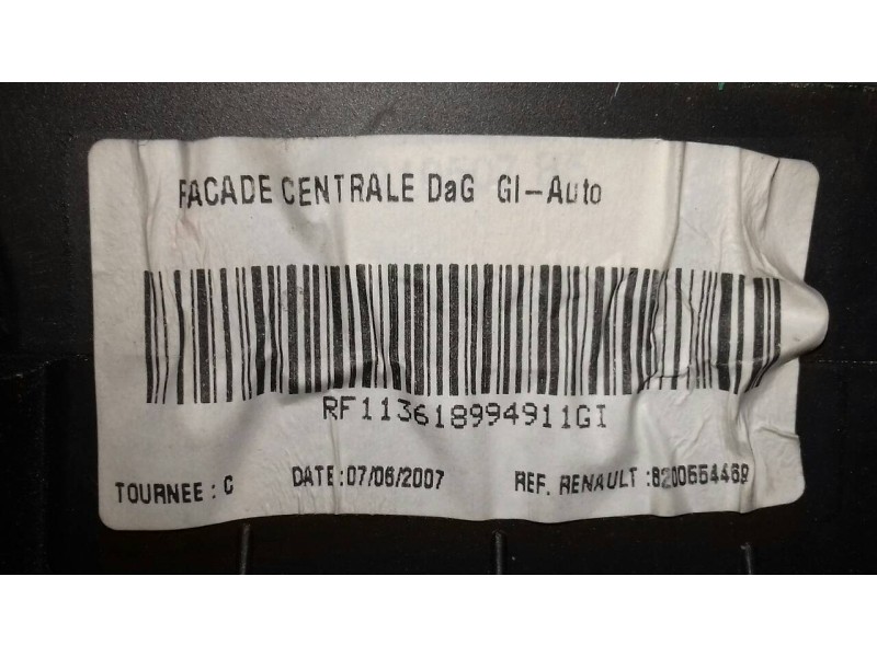 Recambio de rejilla aireadora para renault scenic ii authentique referencia OEM IAM A8200140713 E8200140720 DEL SALPICADERO