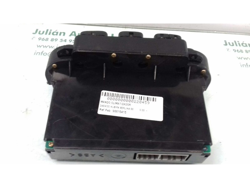 Recambio de mando climatizador para daewoo nubira berlina se referencia OEM IAM 96615415  