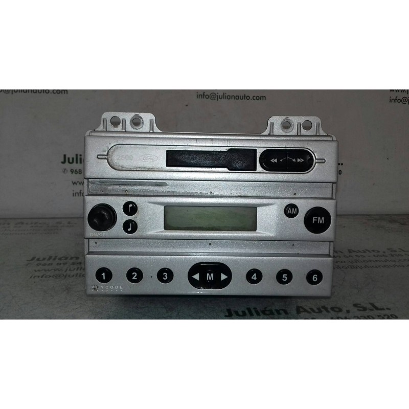 Recambio de sistema audio / radio cd para ford fiesta (cbk) ambiente referencia OEM IAM 10R020474  CODE RADIO 4744