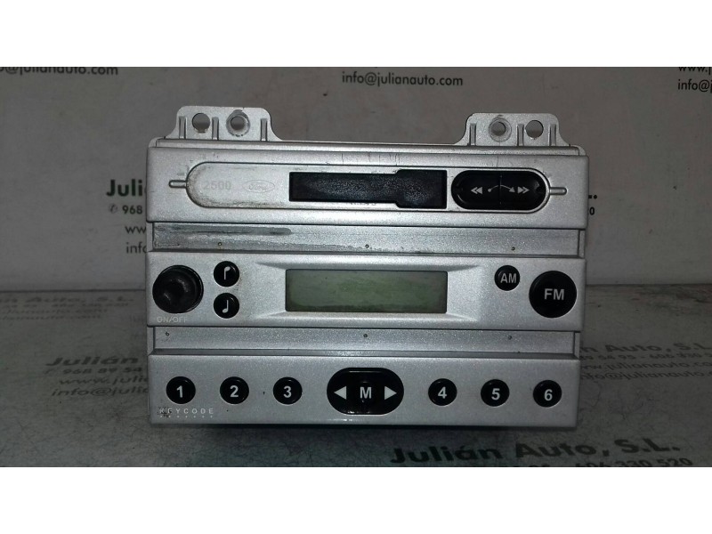 Recambio de sistema audio / radio cd para ford fiesta (cbk) ambiente referencia OEM IAM 10R020474  CODE RADIO 4744