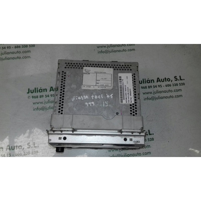 Recambio de sistema audio / radio cd para ford fiesta (cbk) ambiente referencia OEM IAM 10R020474  CODE RADIO 4744