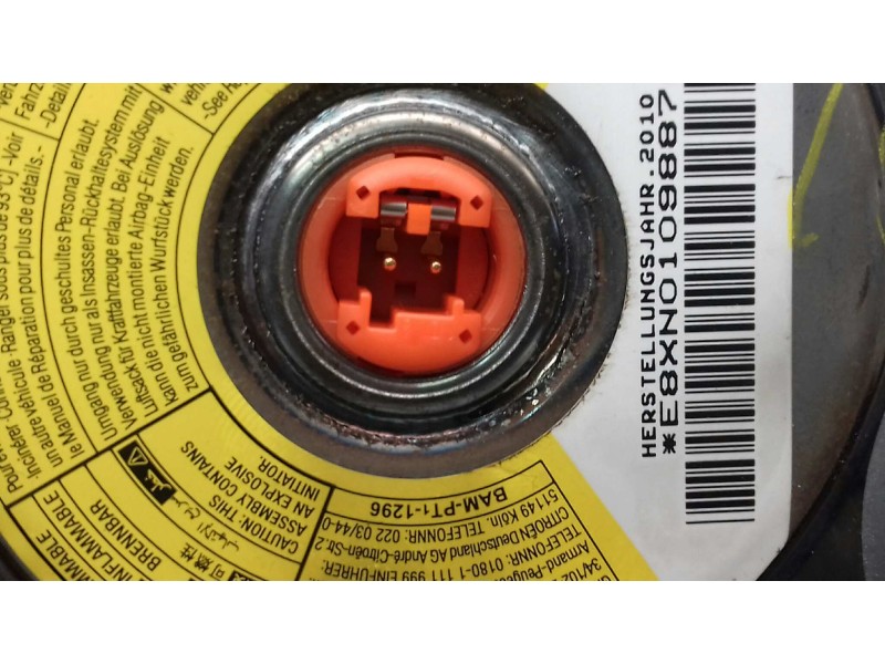 Recambio de airbag delantero izquierdo para peugeot 107 urban referencia OEM IAM 5ADA3N11829908 E8XN0109887 