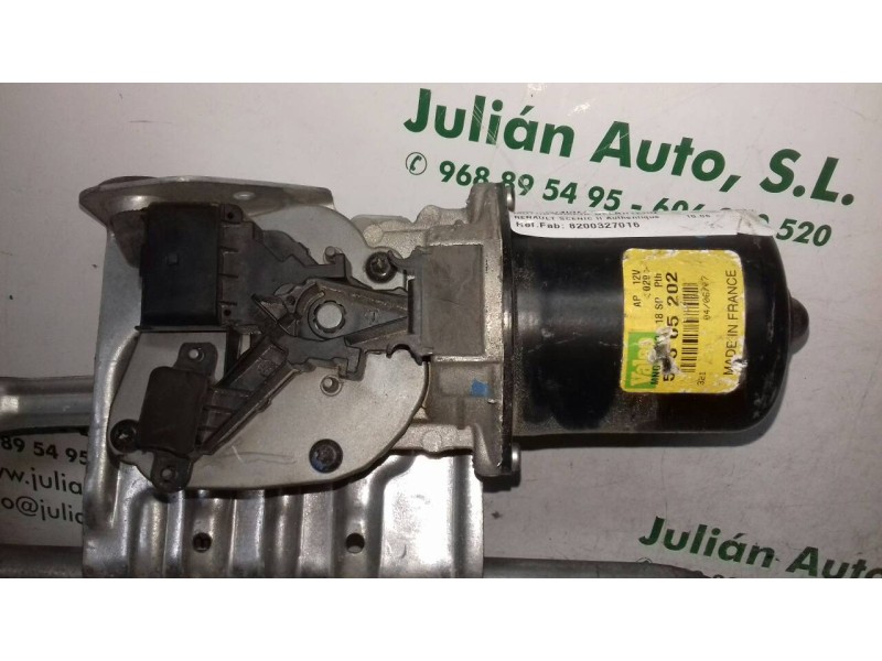 Recambio de motor limpia delantero para renault scenic ii authentique referencia OEM IAM 8200327016 5452311 VALEO