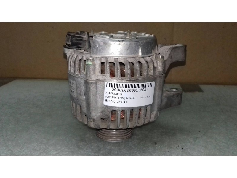 Recambio de alternador para ford fiesta (cbk) ambiente referencia OEM IAM 3S6TAC  