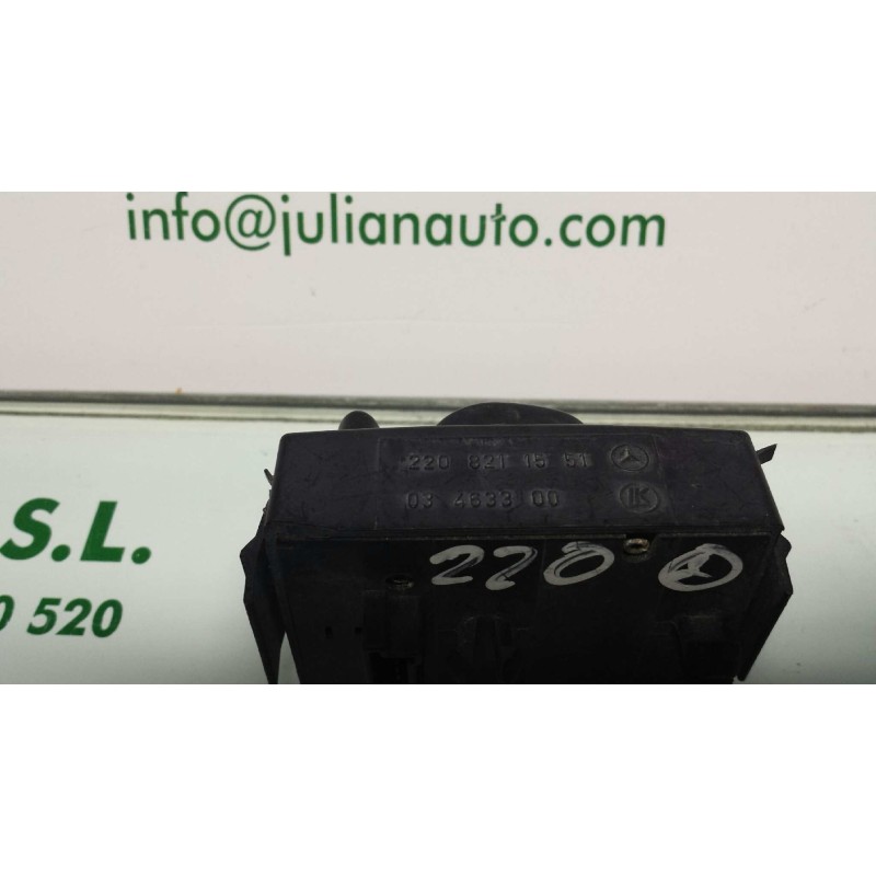 Recambio de mando retrovisor para mercedes-benz clase s (w220) berlina referencia OEM IAM 2208211551 03463300 