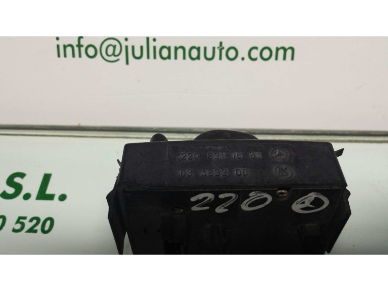 Recambio de mando retrovisor para mercedes-benz clase s (w220) berlina referencia OEM IAM 2208211551 03463300 