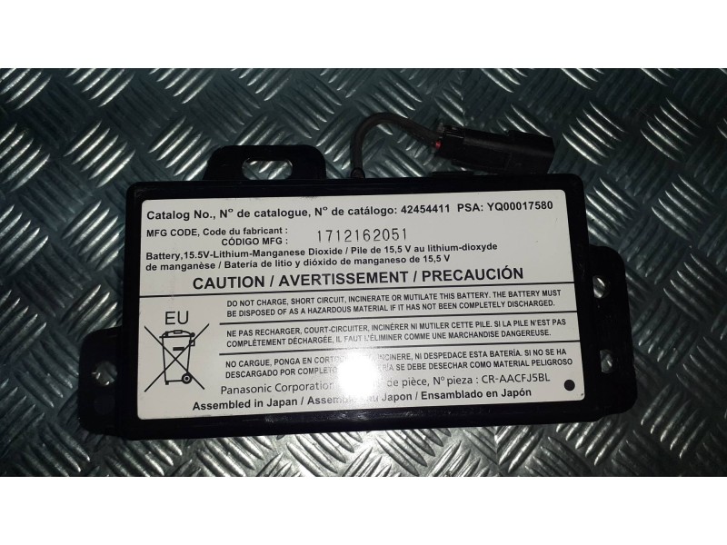 Recambio de modulo electronico para opel mokka x design line start/stop referencia OEM IAM 42454411 YQ00017580 BATERIA