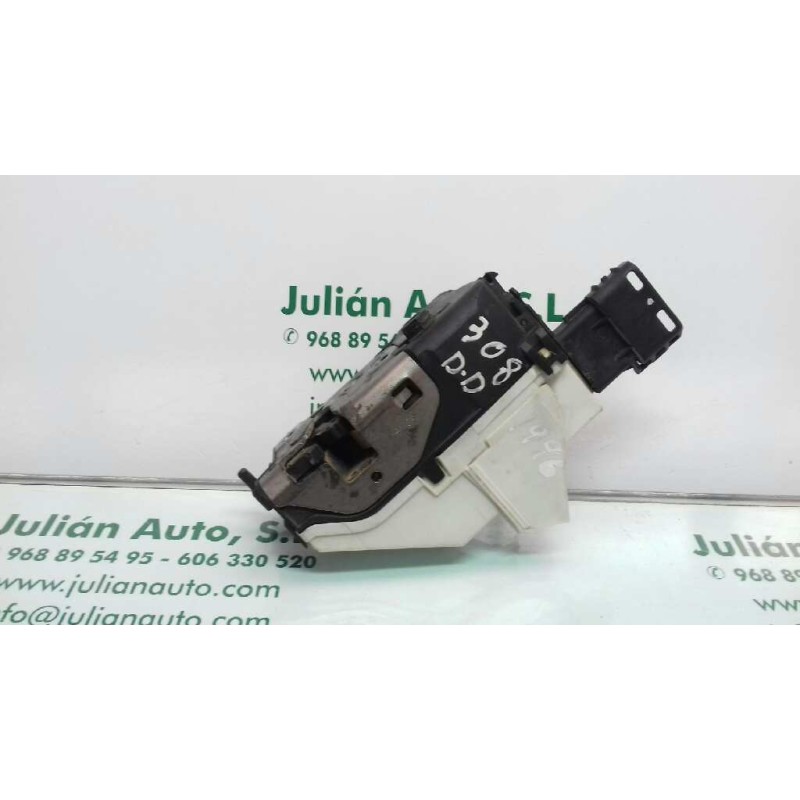 Recambio de cerradura puerta delantera derecha para peugeot 308 confort referencia OEM IAM 567147 A015545 6 PINES