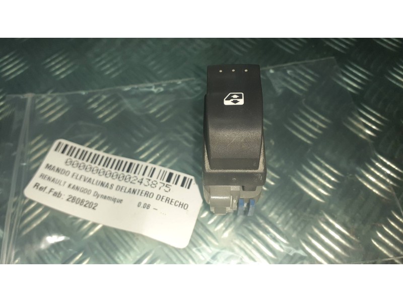 Recambio de mando elevalunas delantero derecho para renault kangoo dynamique referencia OEM IAM 2808202  