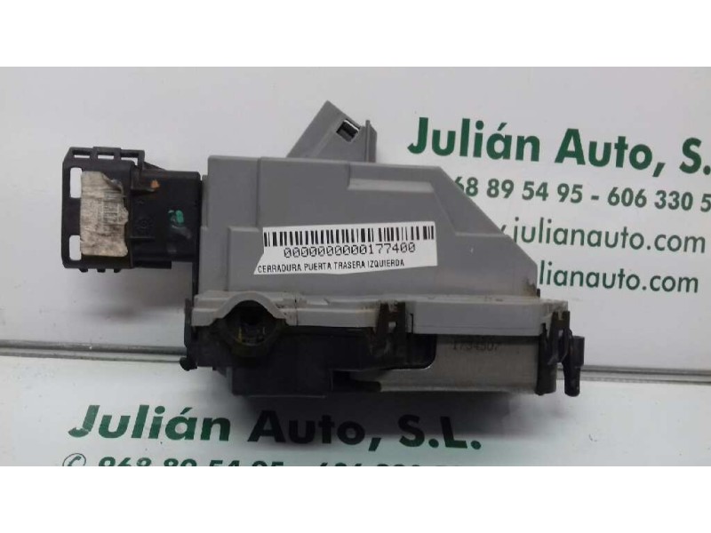 Recambio de cerradura puerta trasera izquierda para peugeot 308 confort referencia OEM IAM 567165 A01520 6 PINES