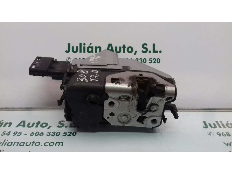 Recambio de cerradura puerta trasera derecha para peugeot 308 confort referencia OEM IAM 567164 A01521 6 PINES