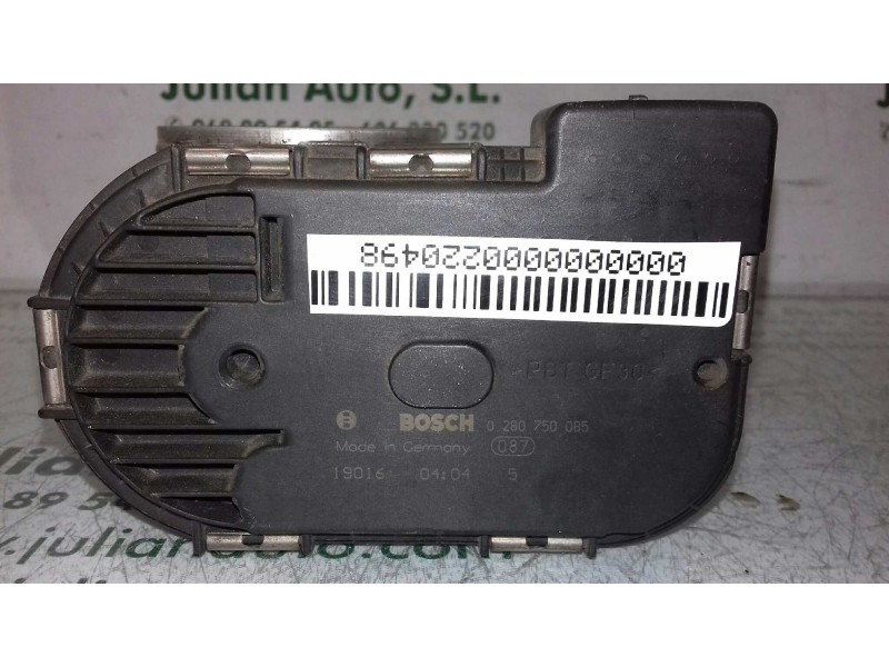 Recambio de caja mariposa para peugeot 307 (s1) xn referencia OEM IAM 0280750085  BOSCH