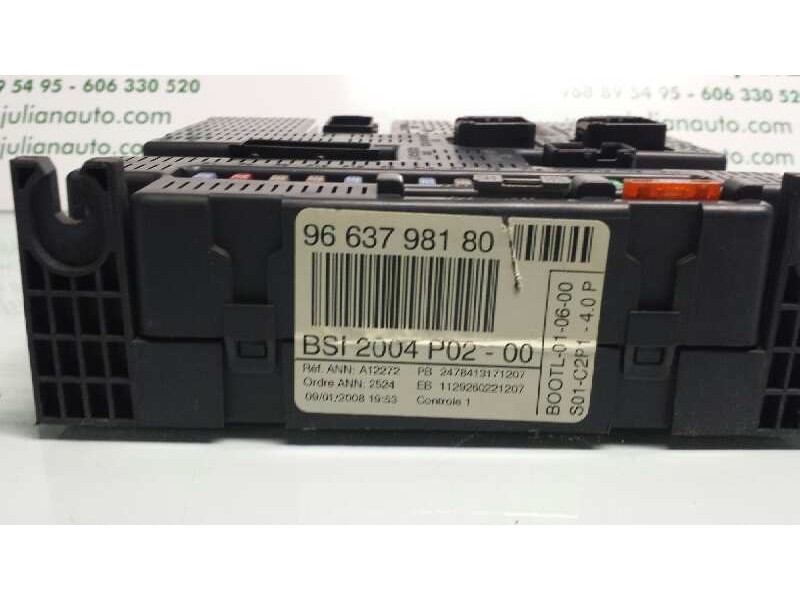 Recambio de centralita motor uce para peugeot 308 confort referencia OEM IAM 0281013332 9664257580 KIT - BOSCH