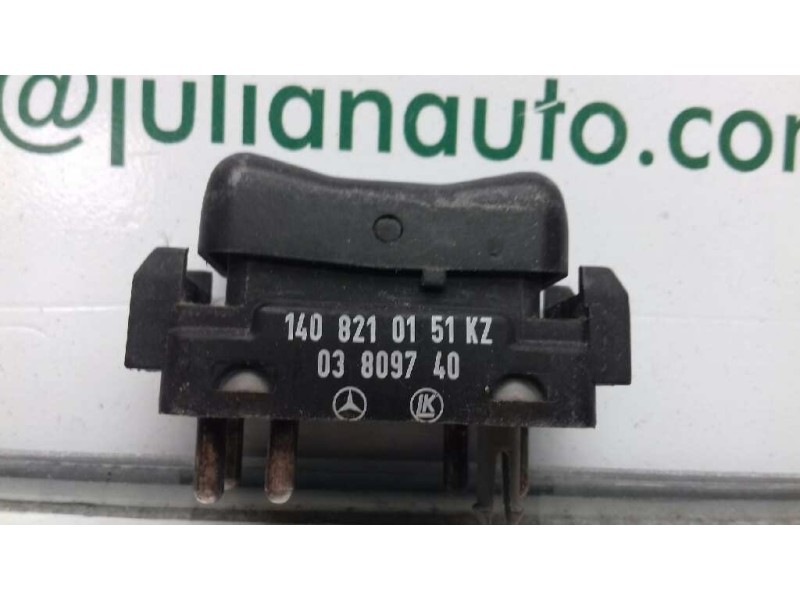 Recambio de mando elevalunas trasero izquierdo para mercedes-benz clase s (w140) berlina referencia OEM IAM 1408210151KZ 0380974